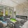 Sunroom with fire place