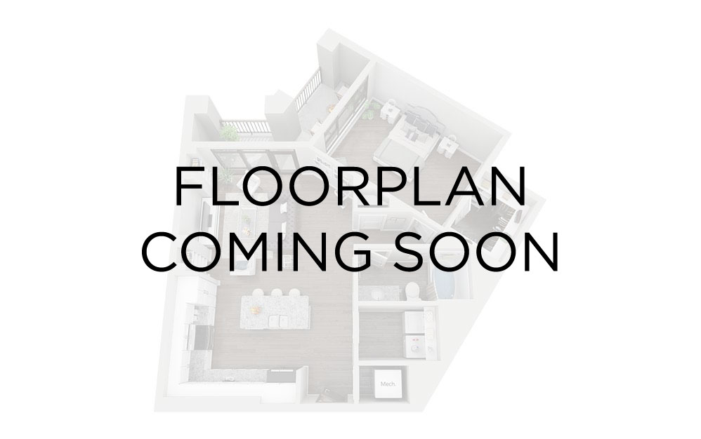 Acacia - 3 bedroom floorplan layout with 3 bathrooms and 1389 square feet